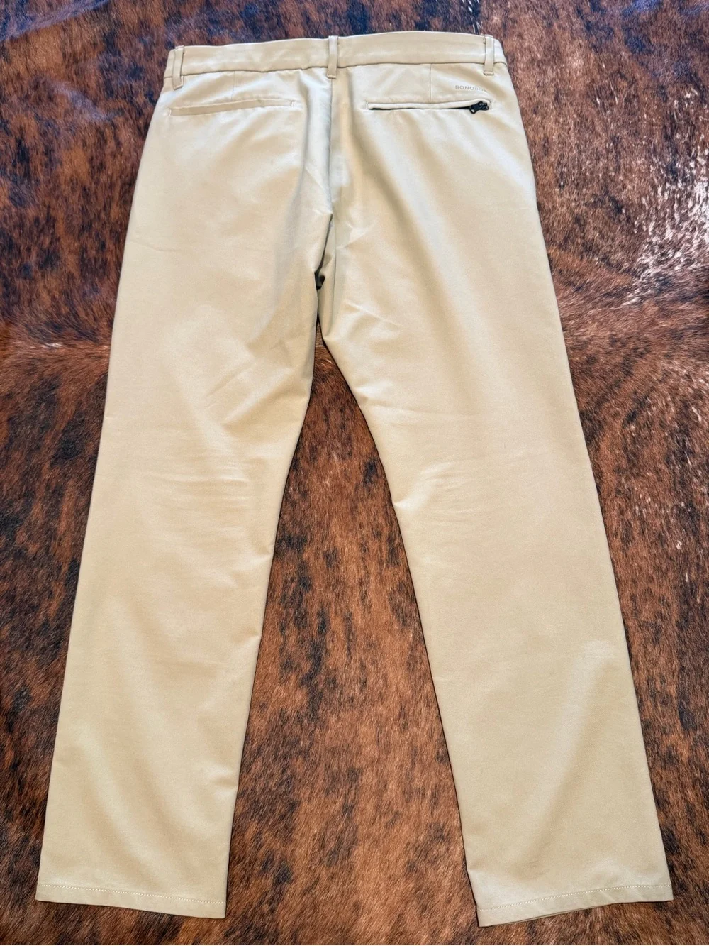 Mens Highland Tour Bonobos Golf 31/28 Tailored Khaki Tan Pants